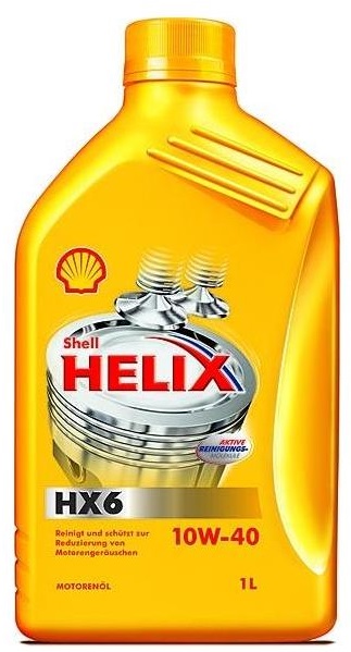 Масло моторное SHELL Helix HX6 10W-40 1л